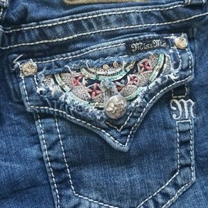 Miss Me Cuffed Capri